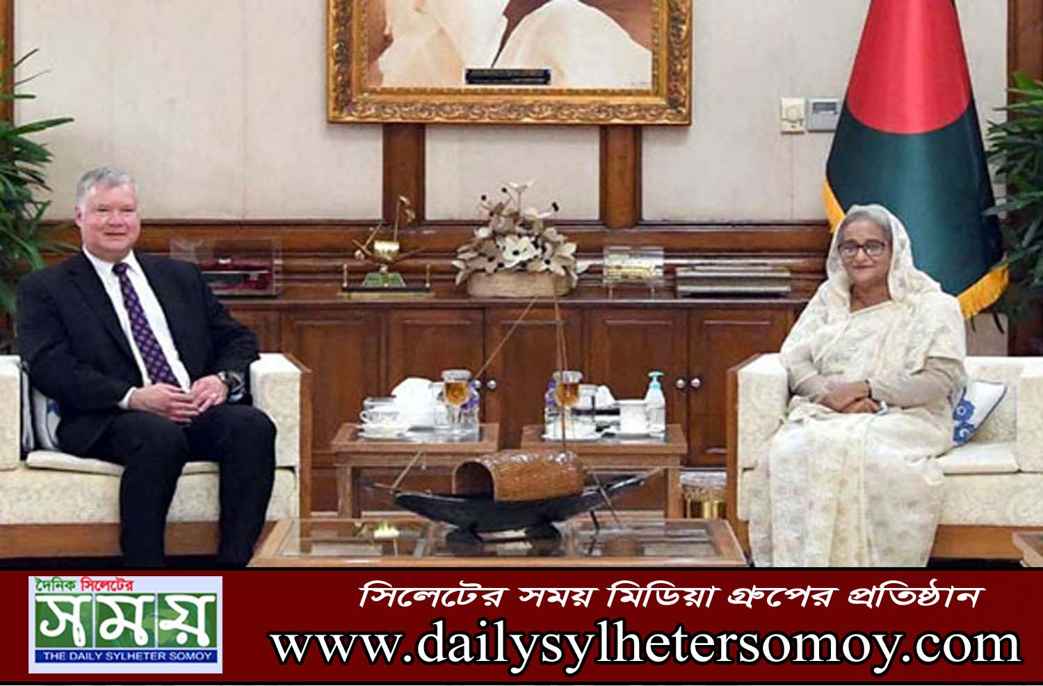 PM urges int’l community to help rehabilitate Rohingyas in Myanmar