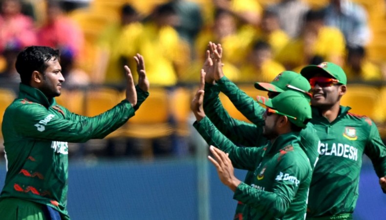 Shakib stars as Afghanistan bowled out for 156