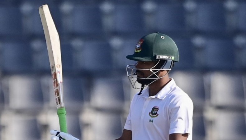 Shanto ton puts Tigers in control