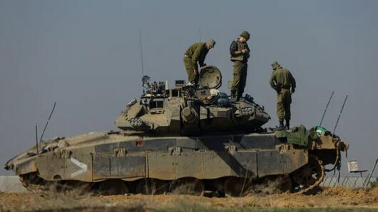 Israel says ground forces operating across Gaza Strip as offensive builds