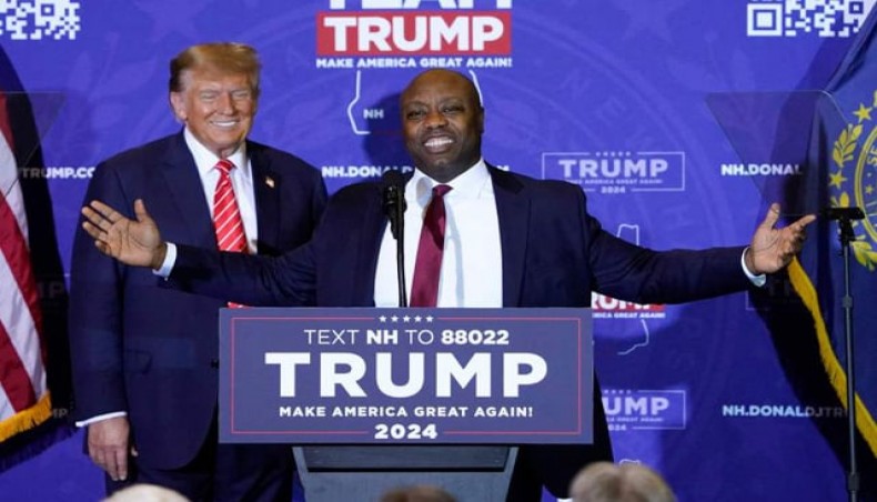 US senator Tim Scott who ran for president endorses Trump