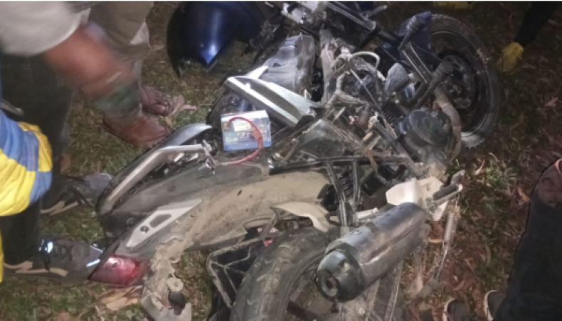 Two killed as pick-up van hits motorbikes in Sylhet
