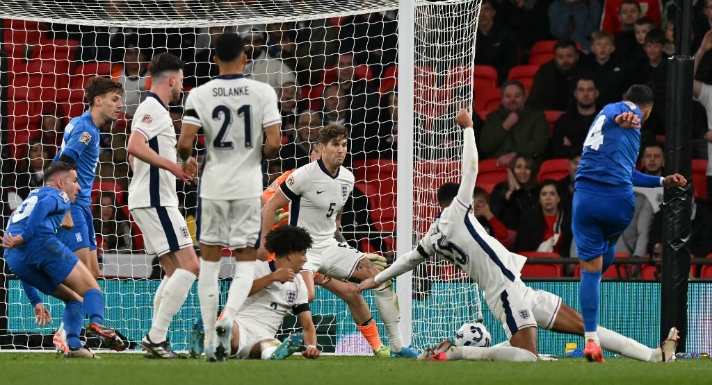 England gamble backfires as Pavlidis fires emotional Greece to victory