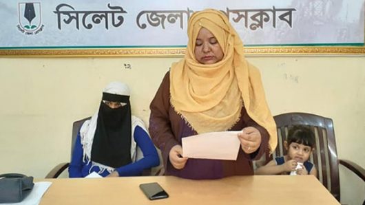 সিলেটে স্বামীর কাছে ভরণ-পোষণ চাওয়ায় নির্যাতনের শিকার স্ত্রী