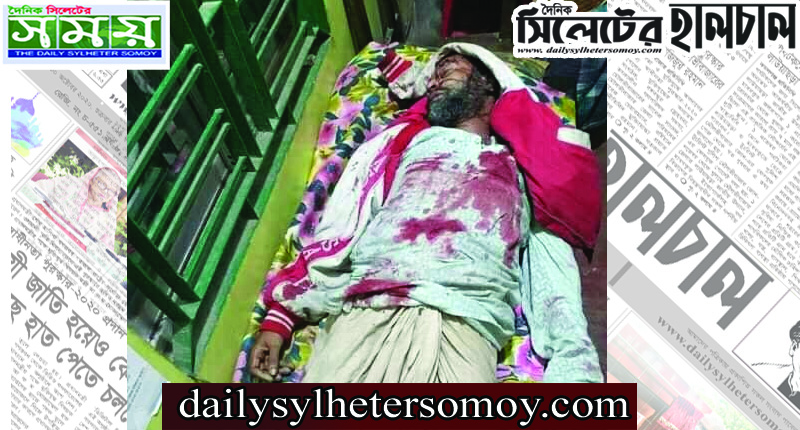 তাহিরপুরের বাদাঘাটে ছেলের হাতে পিতা খুন !