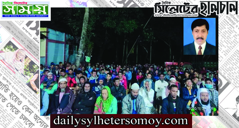 রুস্তুমপুরে নির্বাচনী প্রচারনায় ব্যস্ত আব্দুল মজিদ সরকার