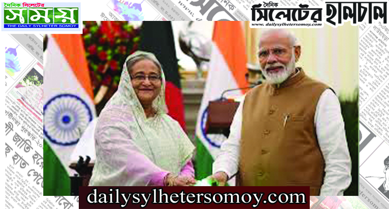 বাংলাদেশ ও ভারতের মধ্যে সাতটি সমঝোতা চুক্তি সই