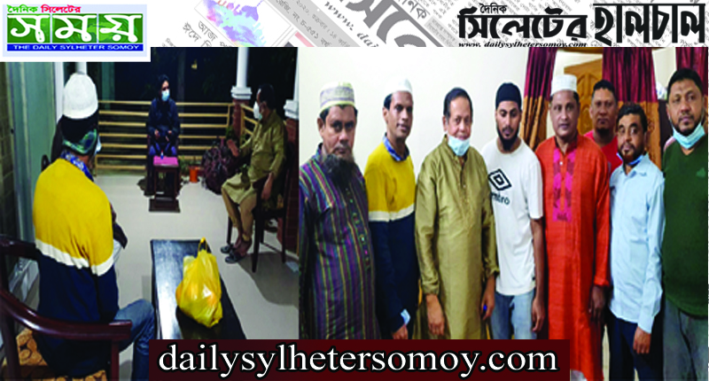 যুক্তরাজ্য থেকে ফিরেই অসুস্থ ও শোকাহত দলীয় নেতাকর্মীদের পাশে বিএনপি নেতা এমদাদ চৌধুরী