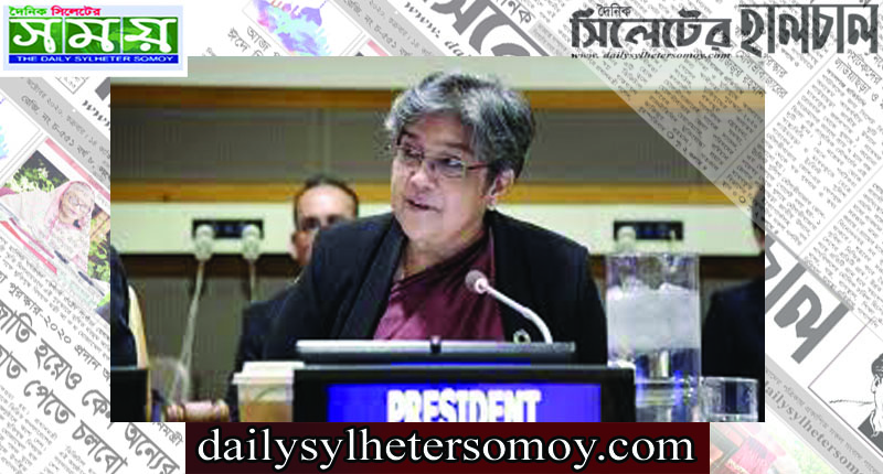 জাতিসংঘের ৩ সংস্থার সহসভাপতি হলেন রাবাব ফাতিমা