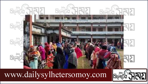 ছাতক পৌর নির্বাচন, নারী ভোটারের উপস্থিতি বেশি