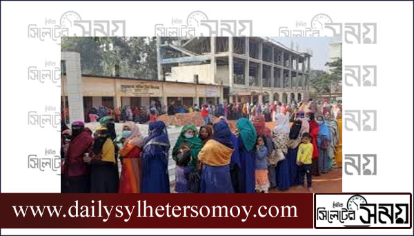 চলছে ভোট গণণা, ফলাফলের অপেক্ষার প্রহর গুনছে মাধবপুর পৌরবাসী