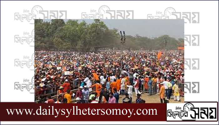 কলকাতায় মোদির সমাবেশে ব্যাপক বিশৃঙ্খলা