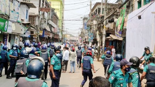 টুকেরবাজারে বিএনপির সমাবেশে পুলিশের হামলা: আটক ৪, থানায় মামলা দায়ের