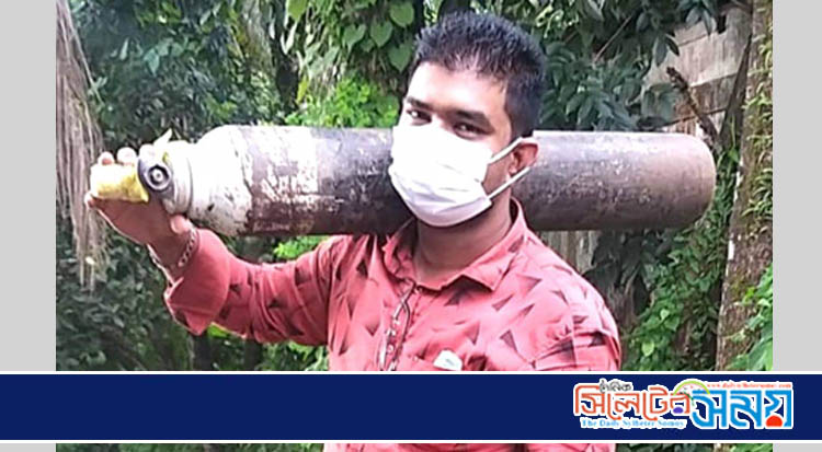 বিশ্বনাথে ‘ফ্রী অক্সিজেন সার্ভিস’ সুন্দর আলী রুহুল