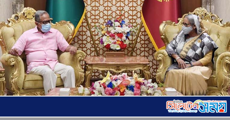 রাষ্ট্রপতির সঙ্গে প্রধানমন্ত্রীর সৌজন্য সাক্ষাৎ