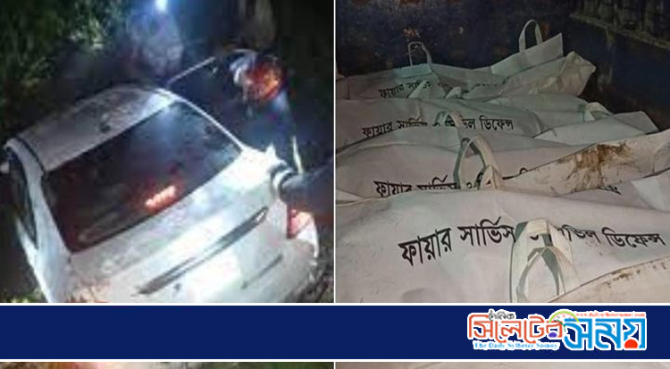 চাঁদপুরে প্রাইভেটকার পুকুরে পড়ে ৫ জন নিহত