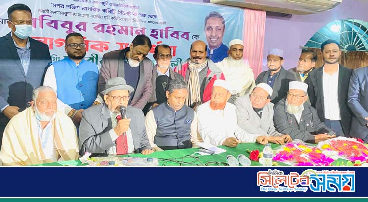 এমপি হাবিবের নাগরিক সংবর্ধনা রাগীব আলী : উন্নয়নের লক্ষ্যে ঐক্যবদ্ধ থাকতে হবে