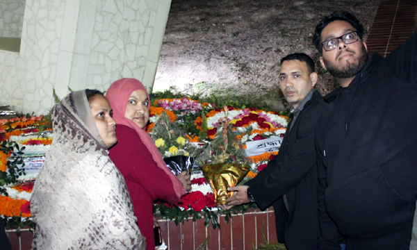 আন্তর্জাতিক মাতৃভাষা ও মহান শহীদ দিবসে এ. জি ফাউন্ডেশন’র শ্রদ্ধাঞ্জলি