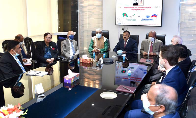 সমঝোতা স্মারক সই : বঙ্গবন্ধু স্যাটেলাইট-২ তৈরি ও উৎক্ষেপণে সহযোগিতা করবে রাশিয়া
