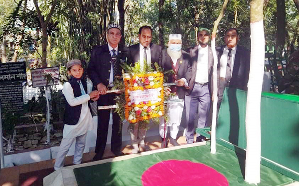 বঙ্গরীর ওসমানীর ৩৮ তম মৃত্যুবার্ষিকীতে সেক্টর কমান্ডারস্ ফোরাম মুক্তিযুদ্ধ-৭১ এর শ্রদ্ধাঞ্জলি নিবেদন