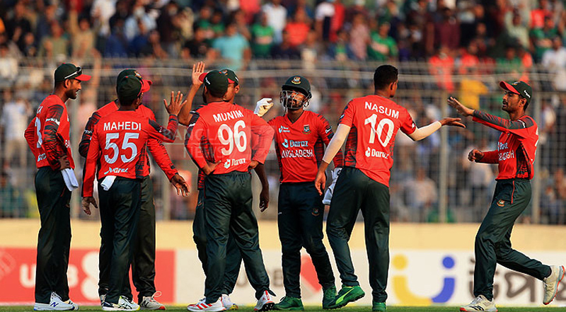 নাসুম ঘূর্ণিতে ৬১ রানের বড় জয় টাইগারদের
