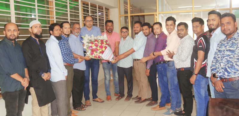 বিসিএস সিলেটের নব-নির্বাচিত নেতৃবৃন্দদেরকে আইসিটি পন্য আমদানীকারক প্রতিষ্ঠানসমূহের সংবর্ধনা