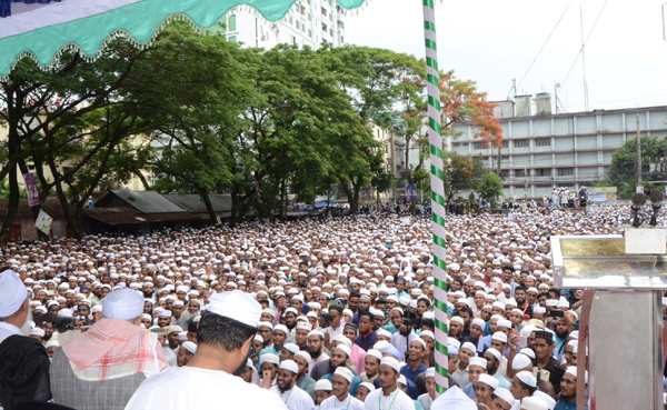 সিলেটে খতমে নবুওয়ত মহাসমাবেশ যেন জনসমুদ্র