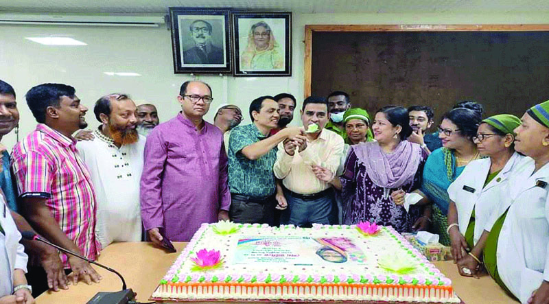 সিলেটে বিশাল কেক কেটে প্রধানমন্ত্রীর জন্মদিন পালন করলো বিএনএ