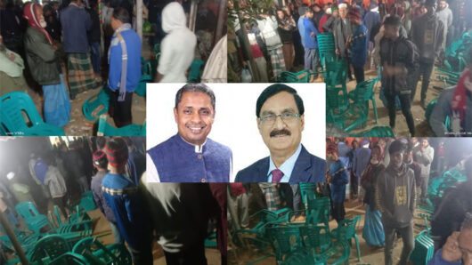 ডা. দুলালের নির্বাচনী সভায় নৌকার প্রার্থীর কর্মীদের হামলা