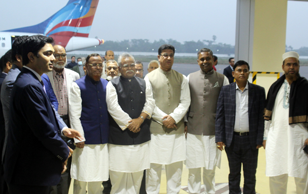 প্রতিমন্ত্রী হয়ে প্রথমবার সিলেটে আসলেন শফিক চৌধুরী