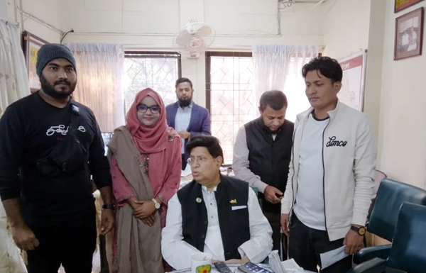 পররাষ্ট্রমন্ত্রী মোমেনের সাথে সিলেট ল’কলেজ ছাত্র কল্যাণ পরিষদের সৌজন্য সাক্ষাৎ