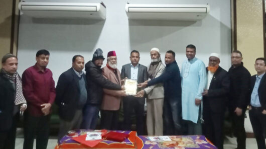 জাহাঙ্গীর আলমকে বাংলাদেশ প্রবাসী কল্যাণ পরিষদের সংবর্ধনা