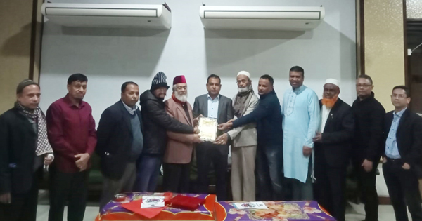 জাহাঙ্গীর আলমকে বাংলাদেশ প্রবাসী কল্যাণ পরিষদের সংবর্ধনা