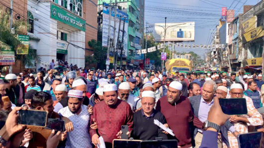 প্রহসনের নির্বাচন বর্জন করুন, কেউ ভোটকেন্দ্রে যাবেন না  : খন্দকার মুক্তাদির (ভিডিও)