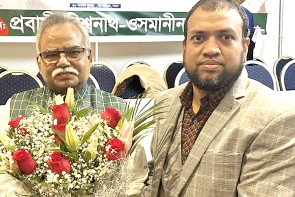 দ্বিতীয় বার সংসদ সদস্য নির্বাচিত হওয়ায় শফিক চৌধুরীকে সেলিম আহমেদের অভিনন্দন