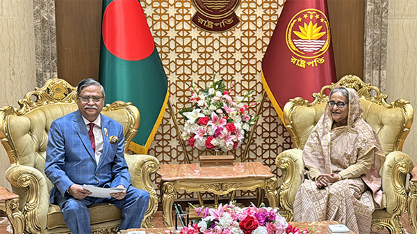 নতুন মন্ত্রিসভা গঠনে রাষ্ট্রপতির সম্মতি