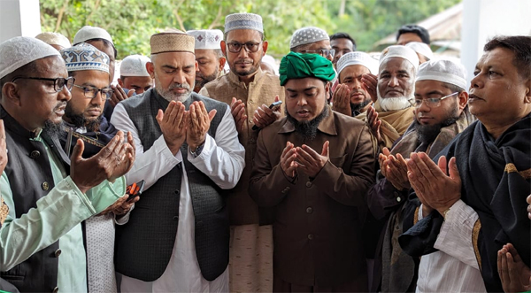 কুলাউড়ায় মসজিদ উদ্বোধন করলেন নব-নির্বাচিত এমপি নাদেল