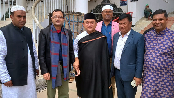 সাংসদ কমলের সাথে সিলেট চট্টগ্রাম ফ্রেন্ডশিপ ফাউন্ডেশনের সাক্ষাৎ