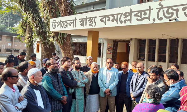 হাসপাতালে ভাংচুর করার প্রেক্ষিতে ১৭ পরগনার নেতৃবৃন্দ পরিদর্শন
