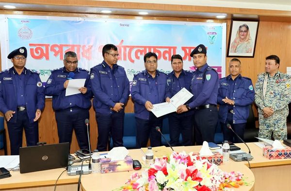 রকিবুল ইসলাম খান সিলেট রেঞ্জের শ্রেষ্ঠ অফিসার ইনচার্জ হিসেবে মনোনীত