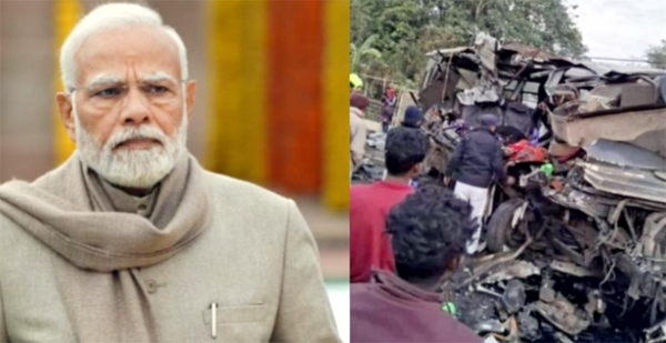 আসামের গোলাঘাটে সড়ক দুর্ঘটনায় ১৪ জনের মৃত্যু, প্রধানমন্ত্রী ও মুখ‍্যমন্ত্রীর শোক