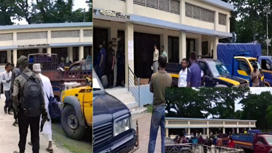 ৭৪ কেন্দ্রে পৌছালো সরঞ্জামাদী, সক্রিয় অবস্থানে আইনশৃঙ্খলা বাহিনী