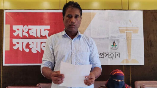 ওসমানী বিমানবন্দরে স্বর্ণের বারসহ আটক হোসাইন ষড়যন্ত্রের শিকার