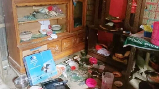 কানাইঘাটে এলডিপি নেতার বাড়িতে হামলা ভাংচুর
