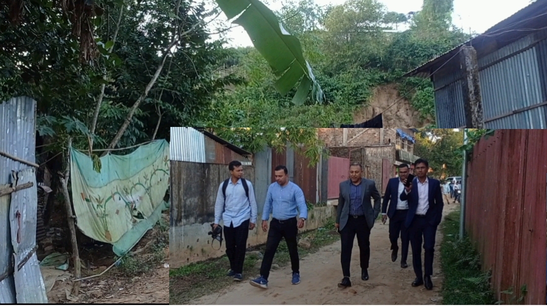 তারাপুরে দেবোত্ত সম্পত্তির উপর দখলকৃত স্থাপনা পর্যবেক্ষণে ম্যাজিস্ট্রেট ও অপারেশন টিম