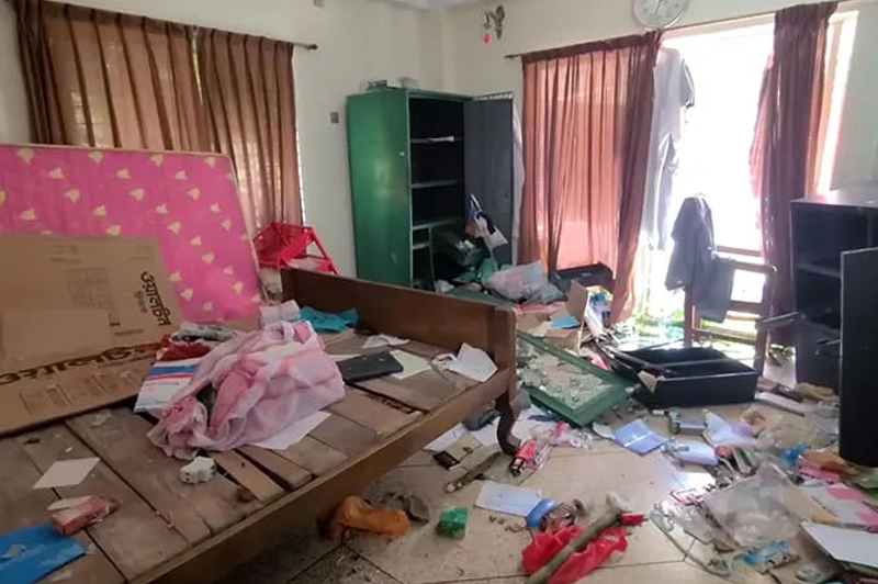 বিয়ানীবাজারে পাওনা টাকা না পেয়ে হামলা, বসতঘরে ভাংচুর ।। আহত ১