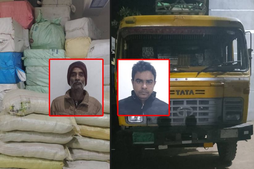 খাদিমে ট্রাকভর্তি ভারতীয় কসমেটিক্স জব্দ, আ ট ক ২