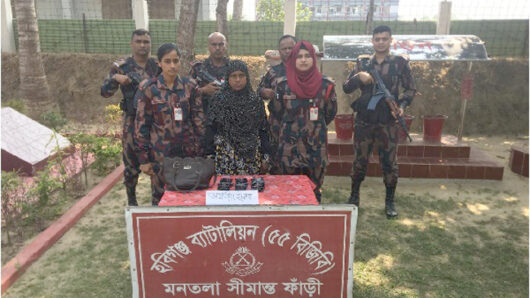 মাধবপুরে প্রায় ৬ হাজার পিস ইয়াবাসহ নারী আটক