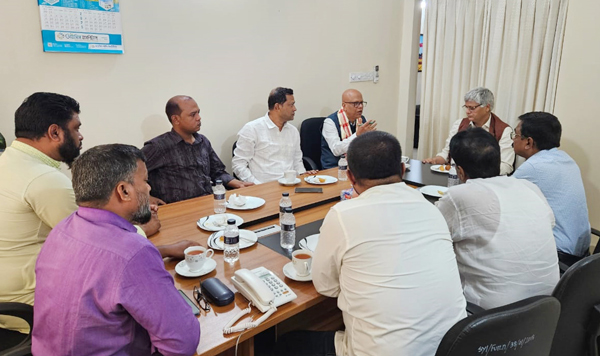 ভারতীয় সহকারী হাই কমিশনারের সাথে সিলেট কয়লা আমদানীকারক গ্রুপের যৌথ সভা অনুষ্ঠিত