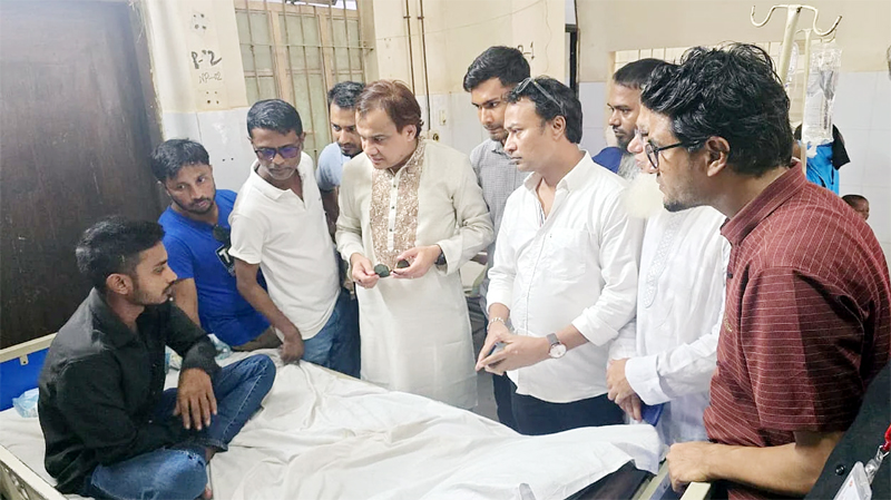 জুলাই যোদ্ধা ইসলামের পাশে কয়েস লোদী